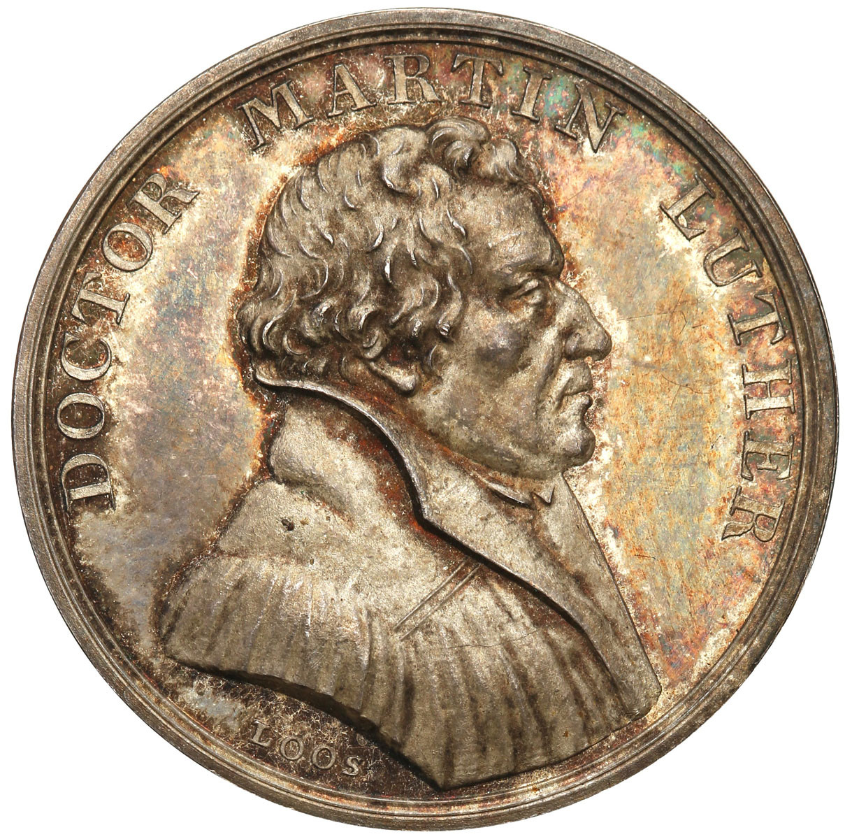 Niemcy, Martin Luther. Medal 1817, srebro